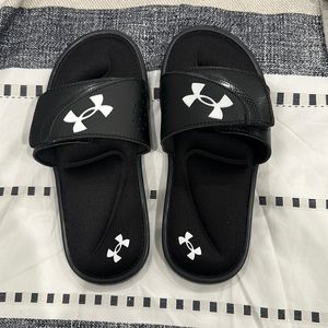Under Armour slip on sandals